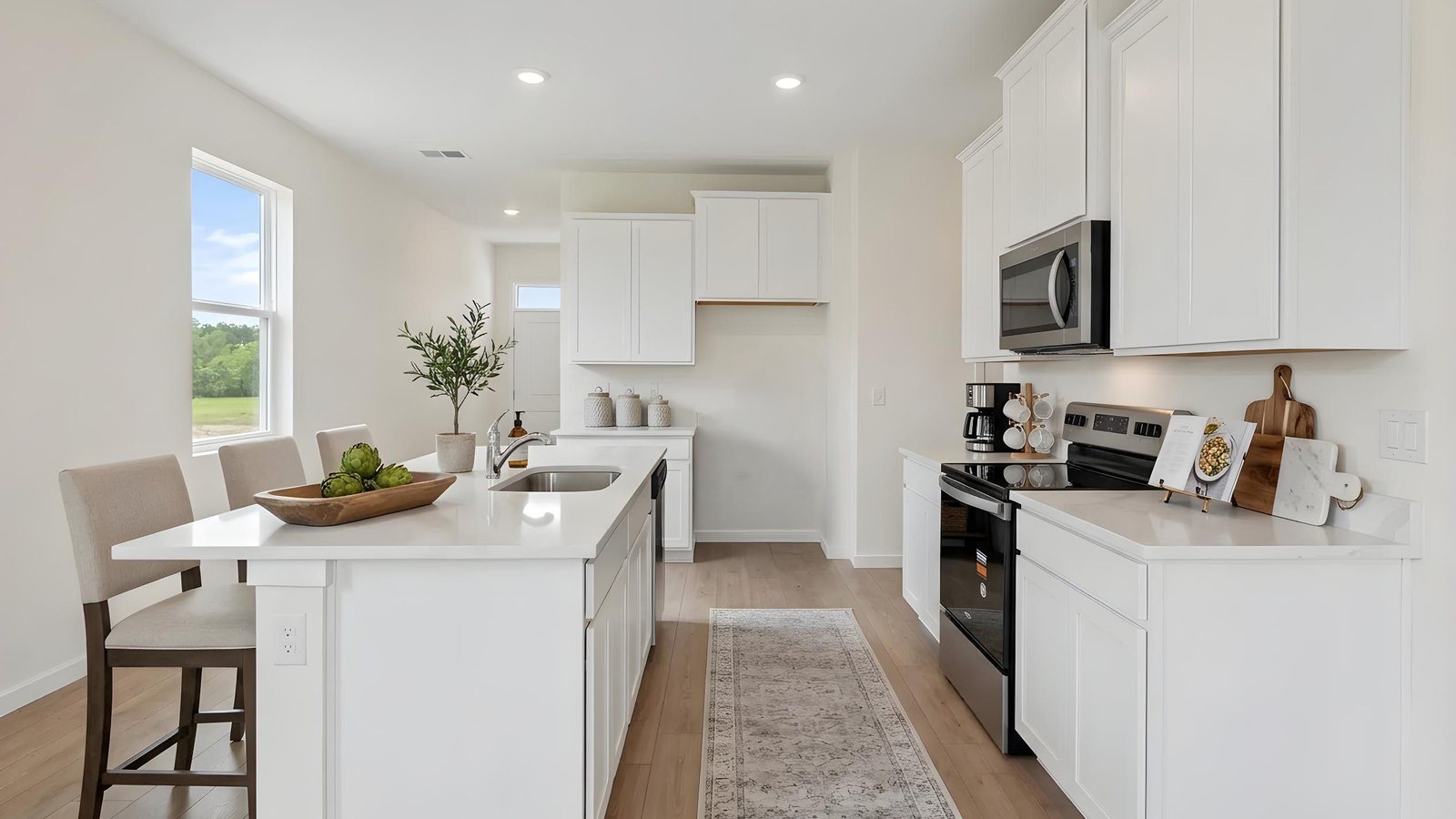 Bowen plan — new construction home in Mockingbird Reserve