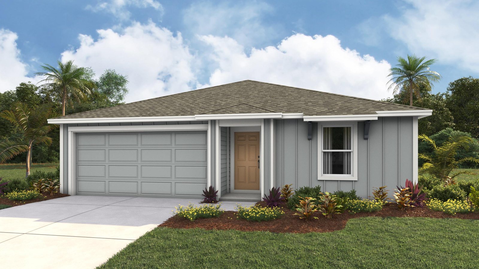 Freeport II plan — new construction home in Fletcher Trace