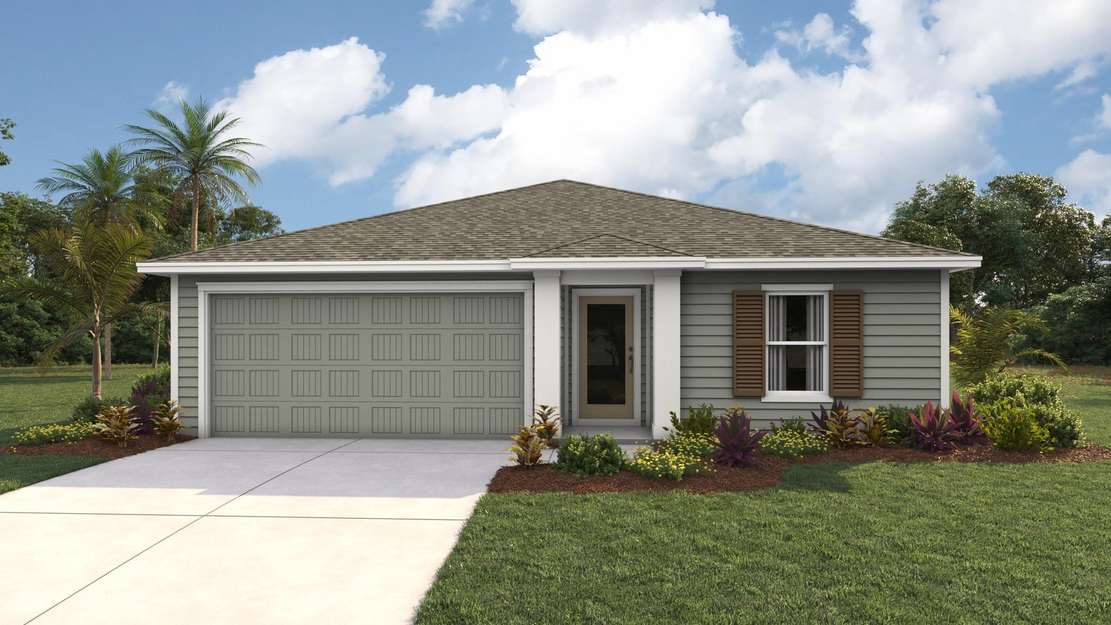 Archer II plan — new construction home in Fletcher Trace