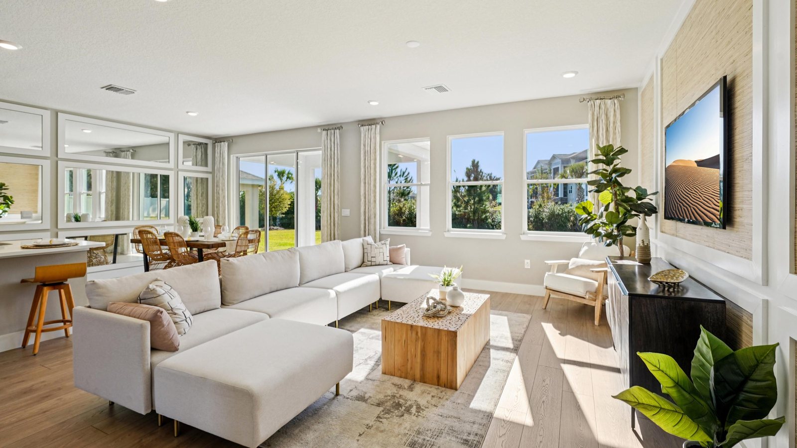 Coral plan — new construction home in Sandal Key