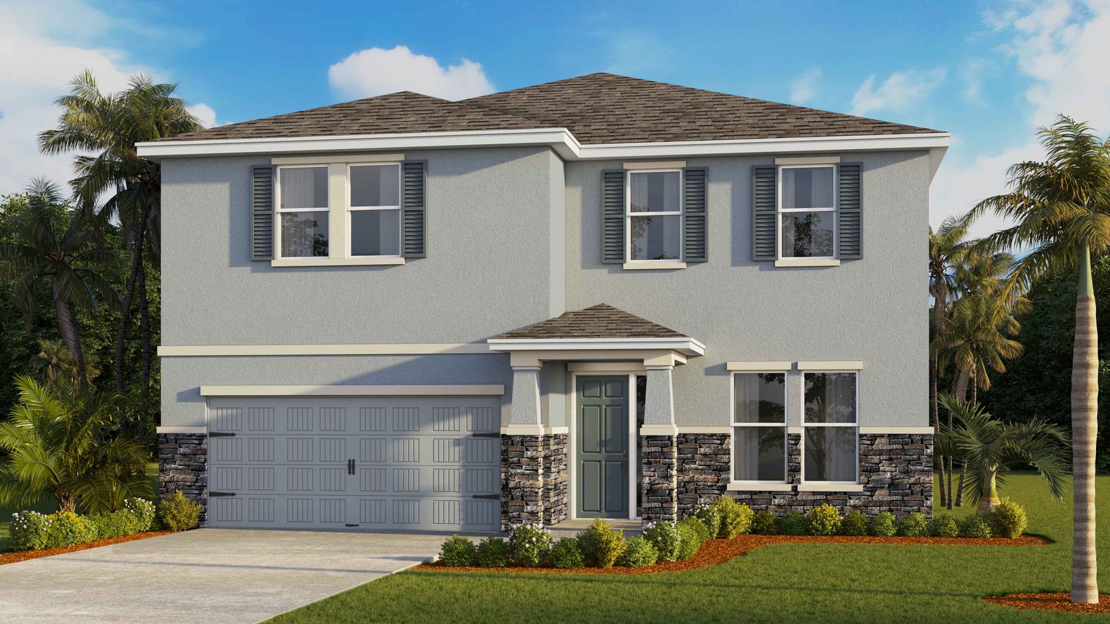 Holden plan — new construction home in Tartan Farms
