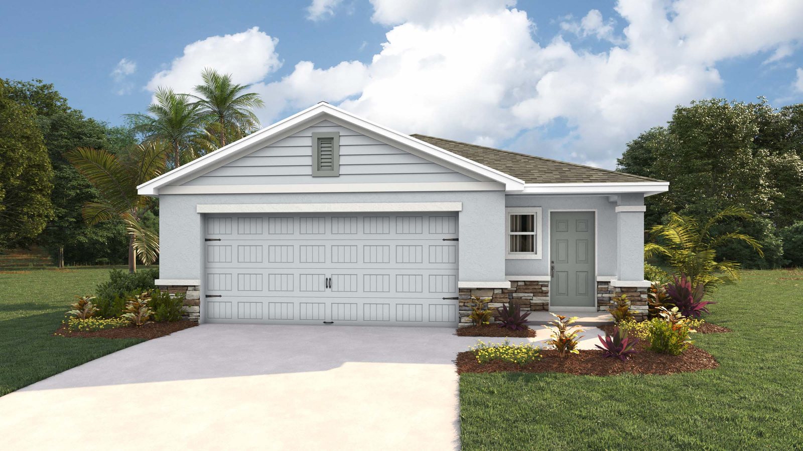 Harper plan — new construction home in Tartan Farms