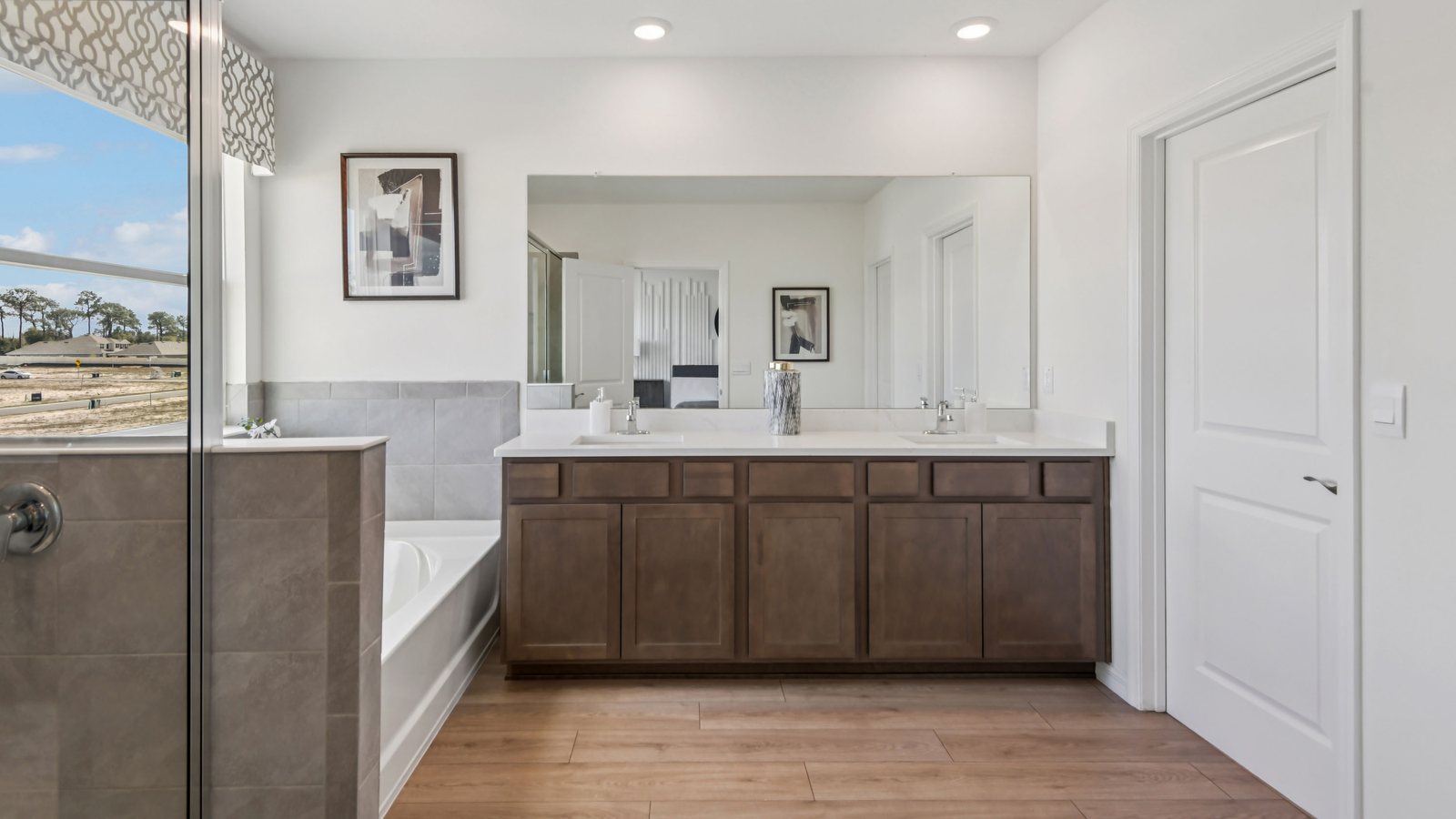 Coral plan — new construction home in Tartan Farms
