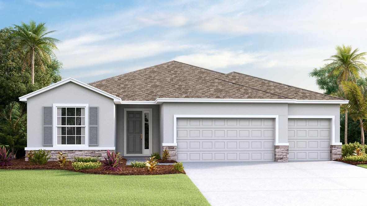 Hawthorne plan — new construction home in Waterford