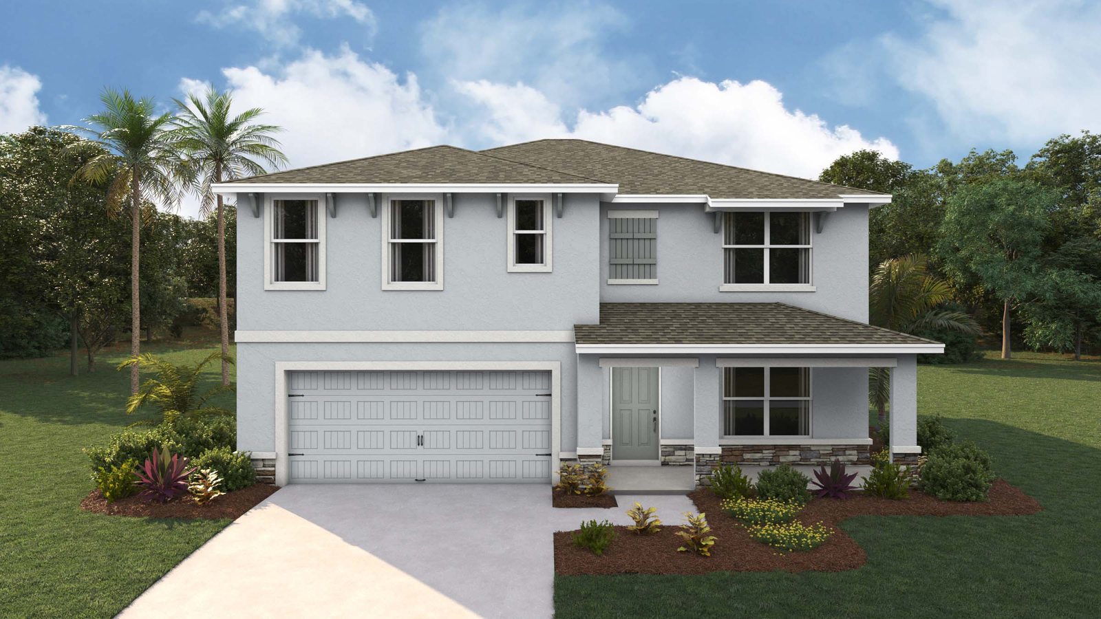Hayden plan — new construction home in Tartan Farms