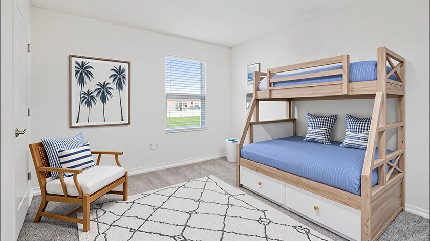 Hayden plan — new construction home in Tartan Farms