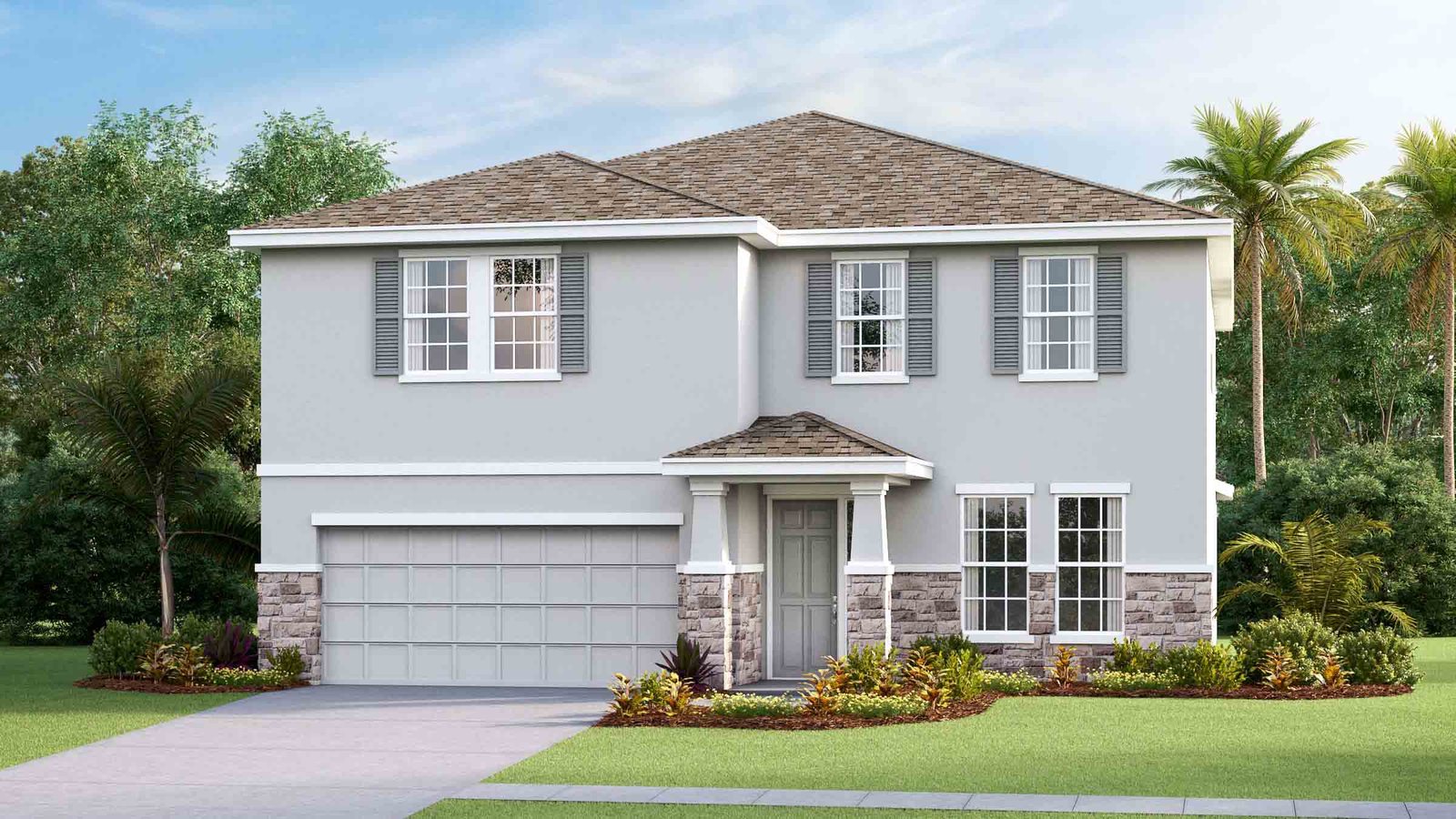 Holden plan — new construction home in Ridge at Heath Brook