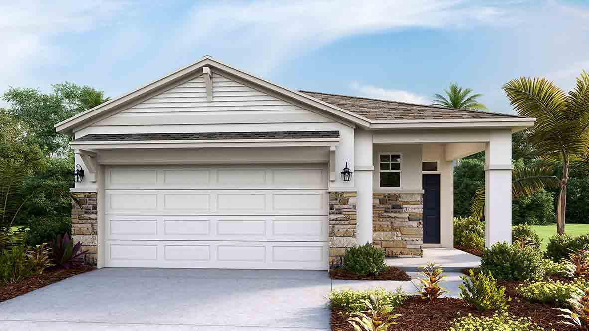 Jennings plan — new construction home in Twisted Oaks