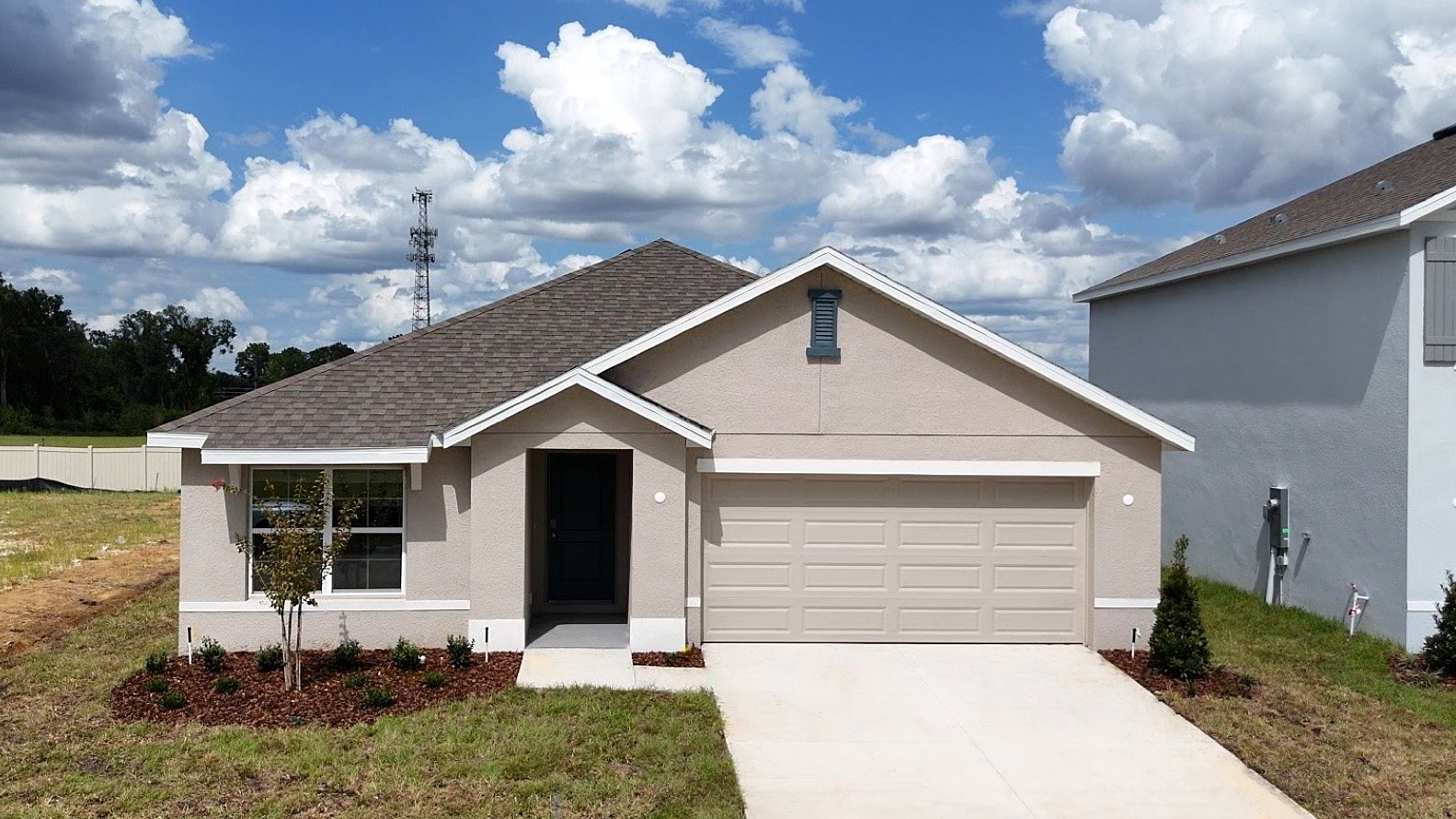 Aria plan — new construction home in Ridge at Heath Brook
