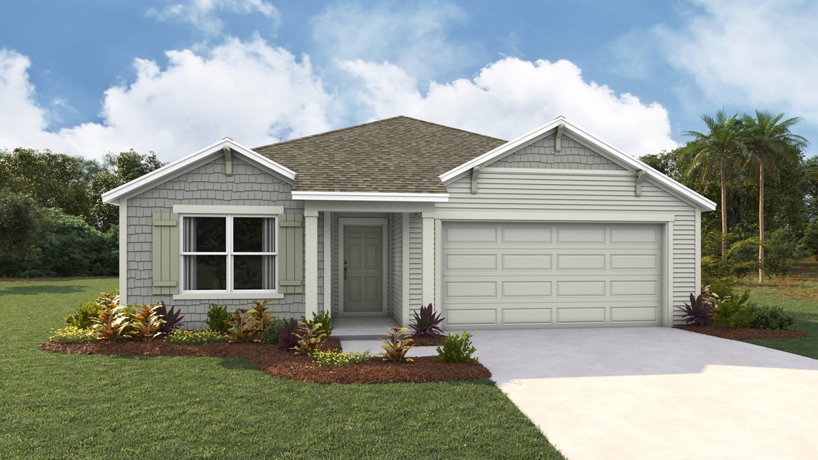 Aria plan — new construction home in Avalon Woods