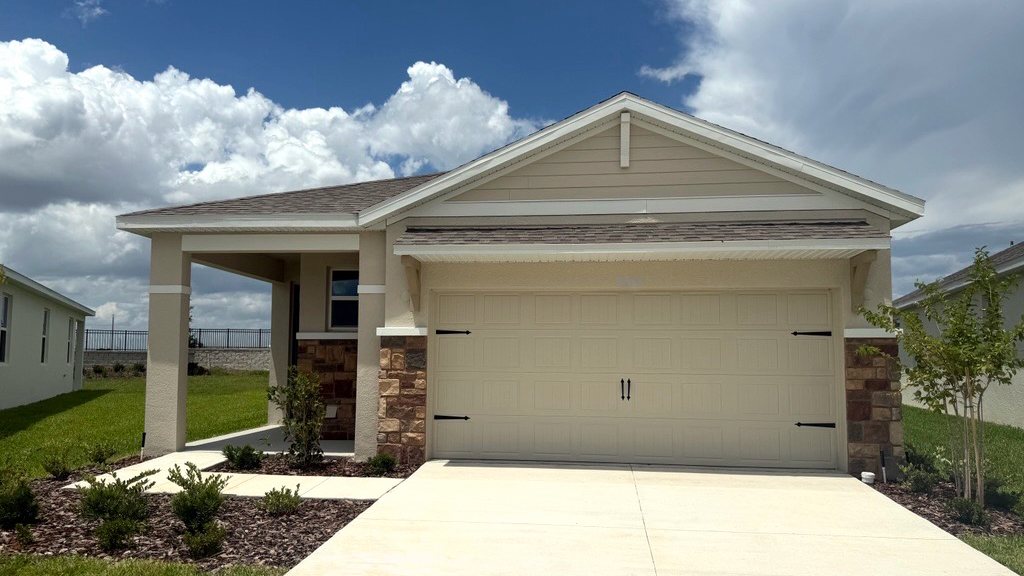 Jennings plan — new construction home in Mockingbird Reserve