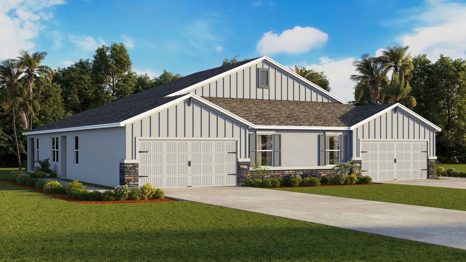 Carrington plan — new construction home in Mockingbird Reserve