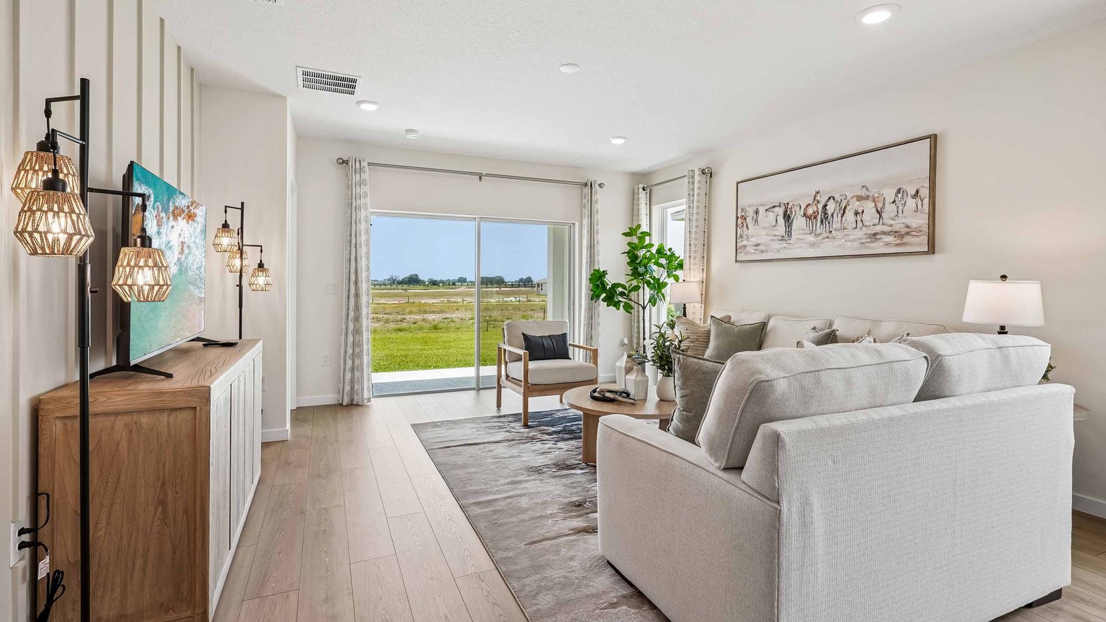 Carrington plan — new construction home in Ocala Preserve