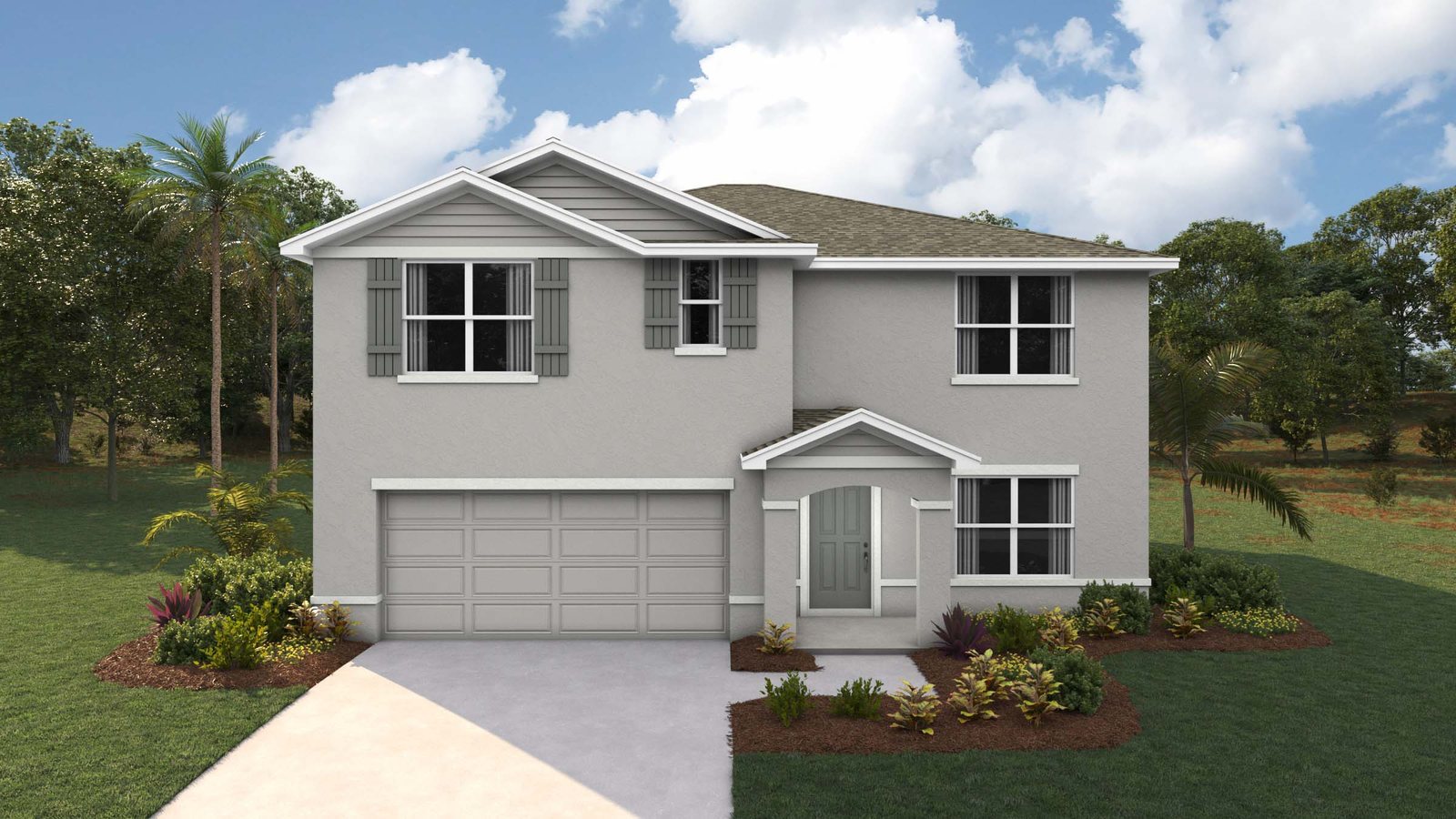 Hayden plan — new construction home in Ocala Crossings South