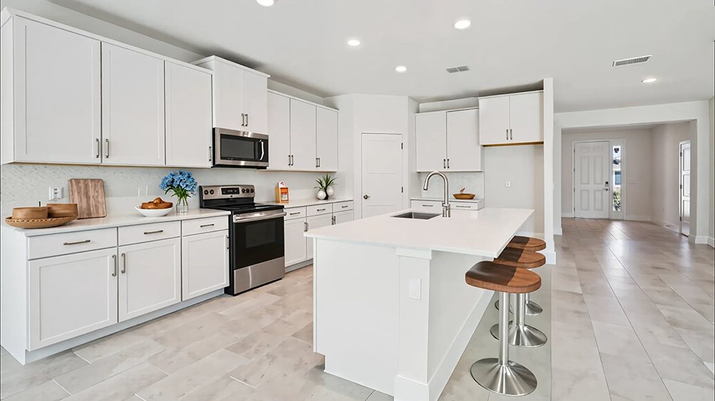 Hawthorne plan — new construction home in Buchanan Trails