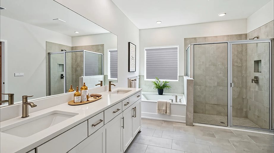 Hawthorne plan — new construction home in Buchanan Trails