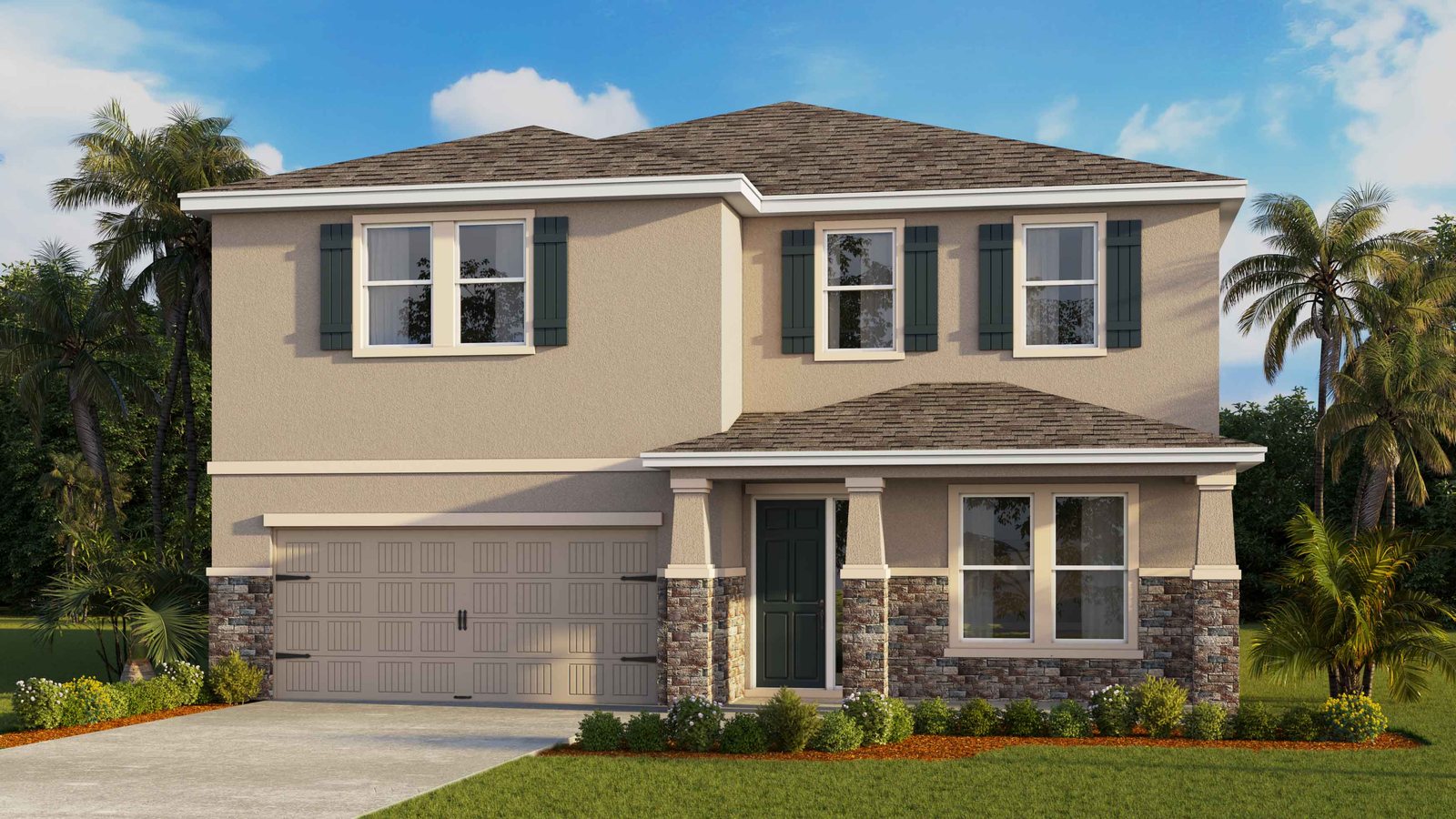 Holden plan — new construction home in Tartan Farms