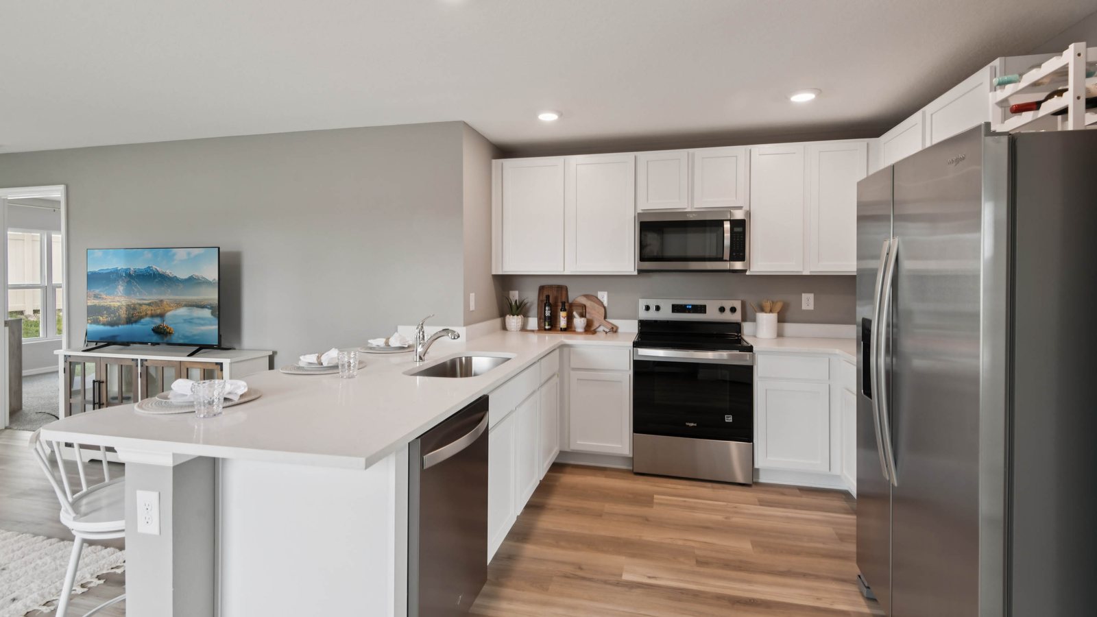 Allex plan — new construction home in Avalon Woods