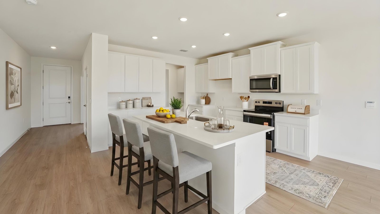 Hemingway plan — new construction home in Briarwood