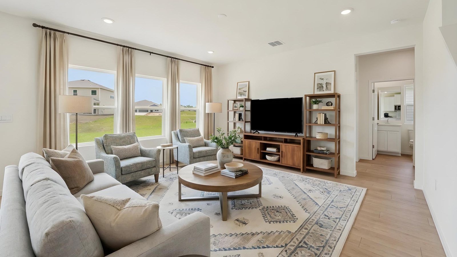 Hemingway plan — new construction home in Briarwood