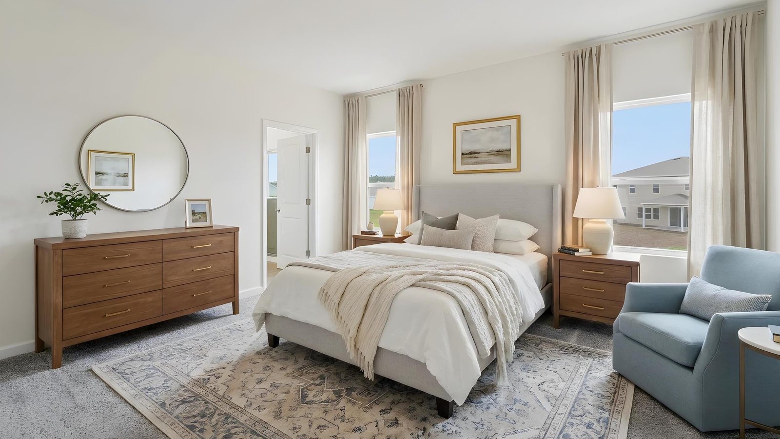 Hemingway plan — new construction home in Briarwood