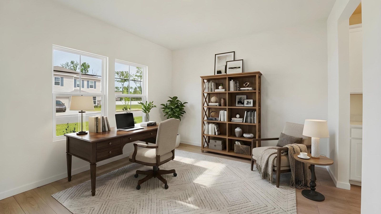 Hemingway plan — new construction home in Briarwood