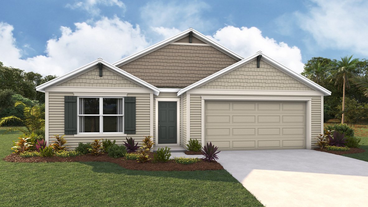 Cali plan — new construction home in Avalon Woods