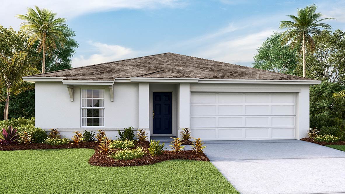 Freeport II plan — new construction home in Sunset Hills