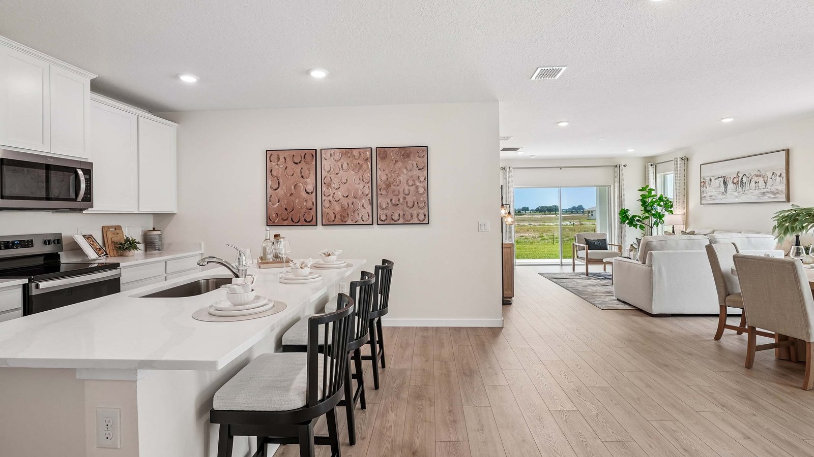 Carrington plan — new construction home in Mockingbird Reserve