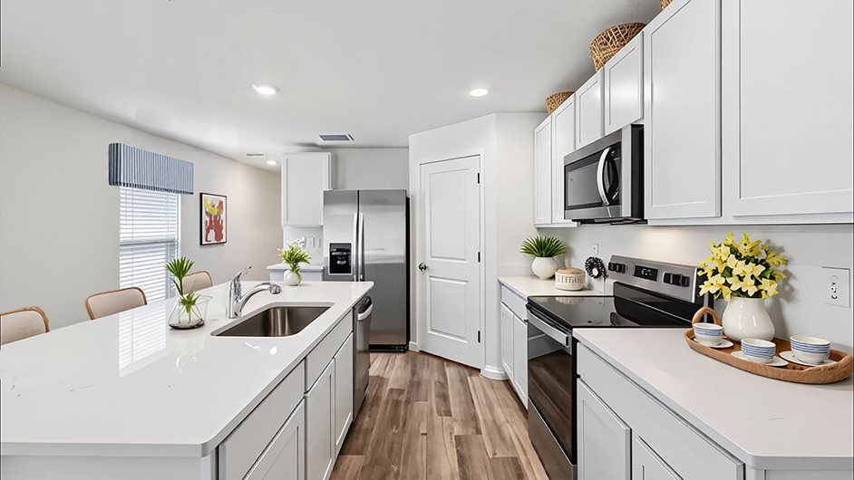 Harper plan — new construction home in Tartan Farms