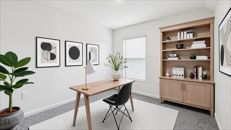 Harper plan — new construction home in Tartan Farms