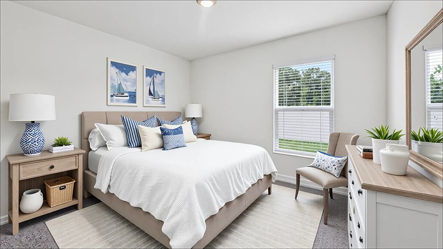 Harper plan — new construction home in Tartan Farms