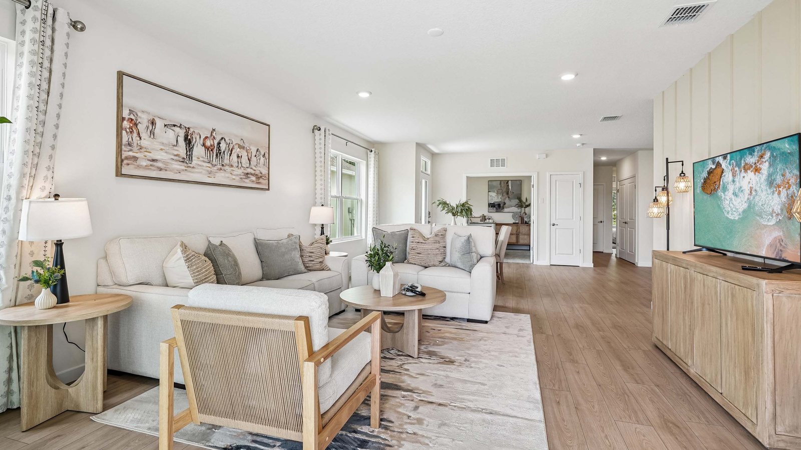 Carrington plan — new construction home in Mockingbird Reserve