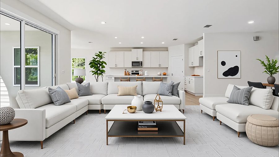 Hawthorne plan — new construction home in Buchanan Trails