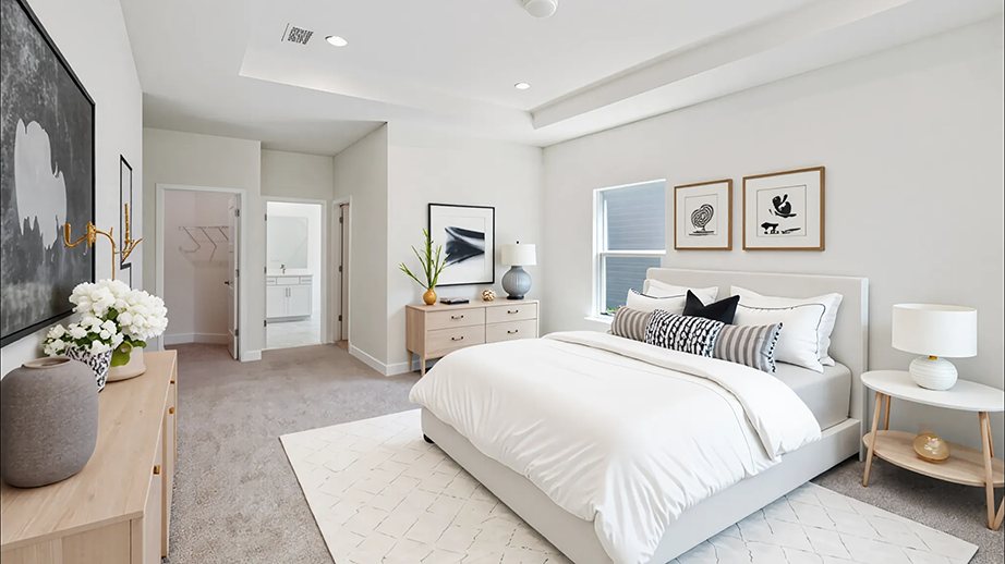 Hawthorne plan — new construction home in Buchanan Trails