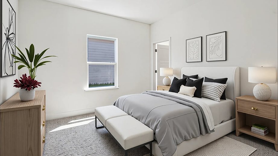 Hawthorne plan — new construction home in Buchanan Trails