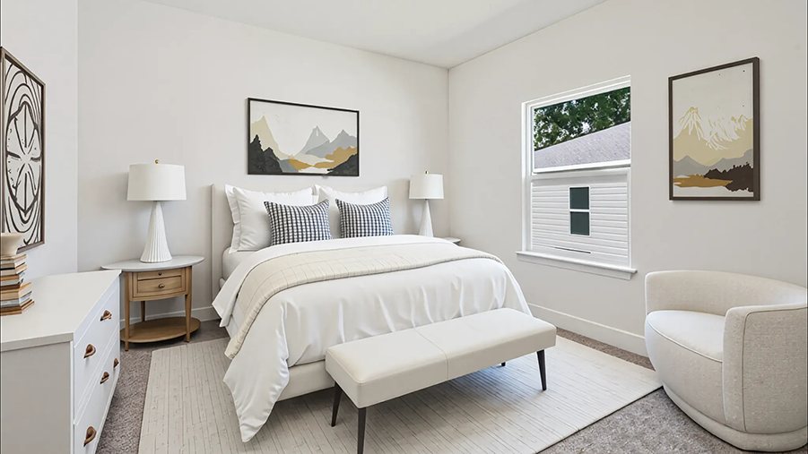 Hawthorne plan — new construction home in Buchanan Trails