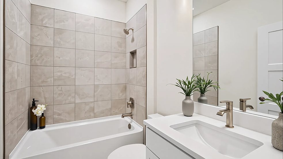 Hawthorne plan — new construction home in Buchanan Trails
