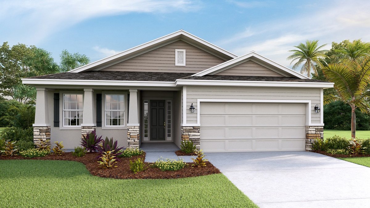 Laurel plan — new construction home in Twisted Oaks