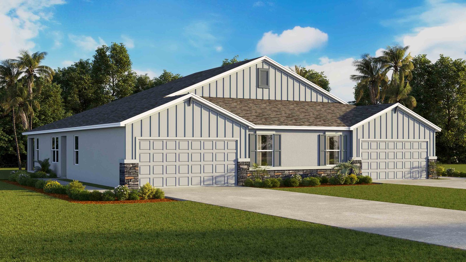 Carrington plan — new construction home in Ocala Preserve