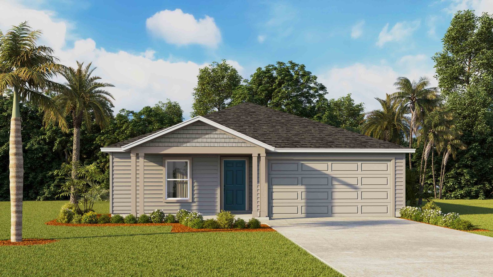 Dundee plan — new construction home in Fletcher Trace