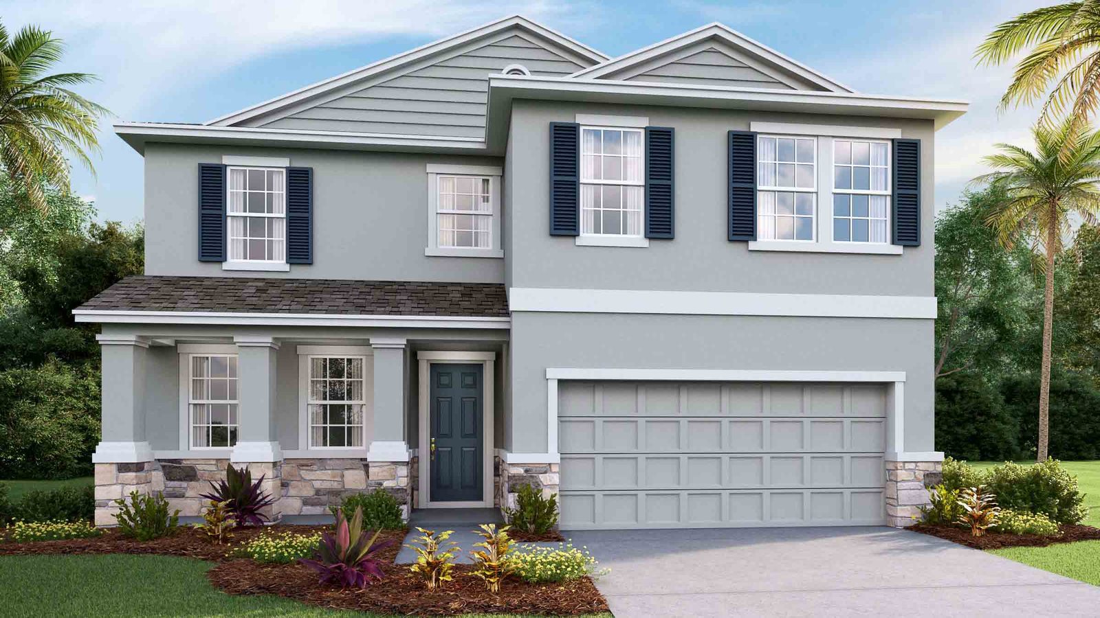 Coral plan — new construction home in Waterford