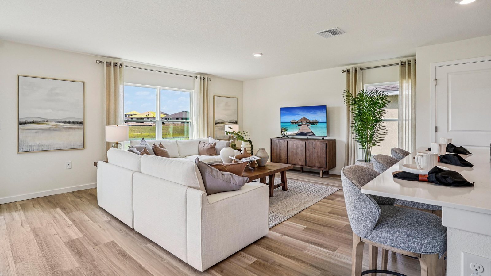 Elston plan — new construction home in Ocala Crossings South