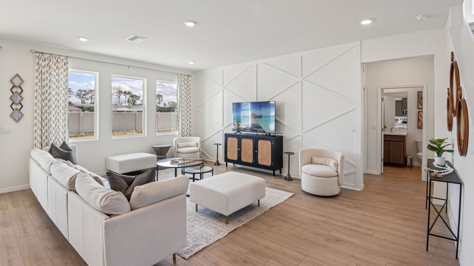 Coral plan — new construction home in Sandal Key