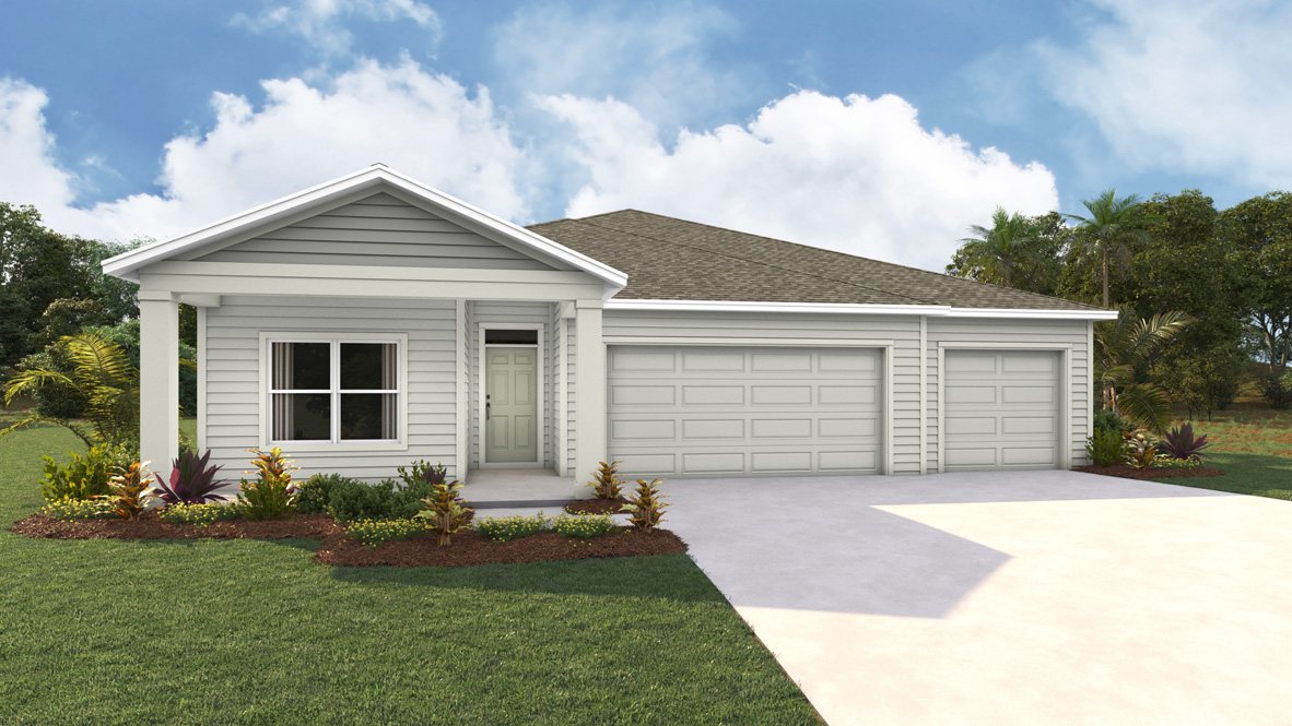 Denham plan — new construction home in Avalon Woods