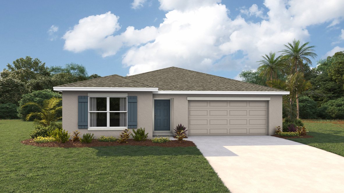 Lakeside plan — new construction home in Emerson Pointe