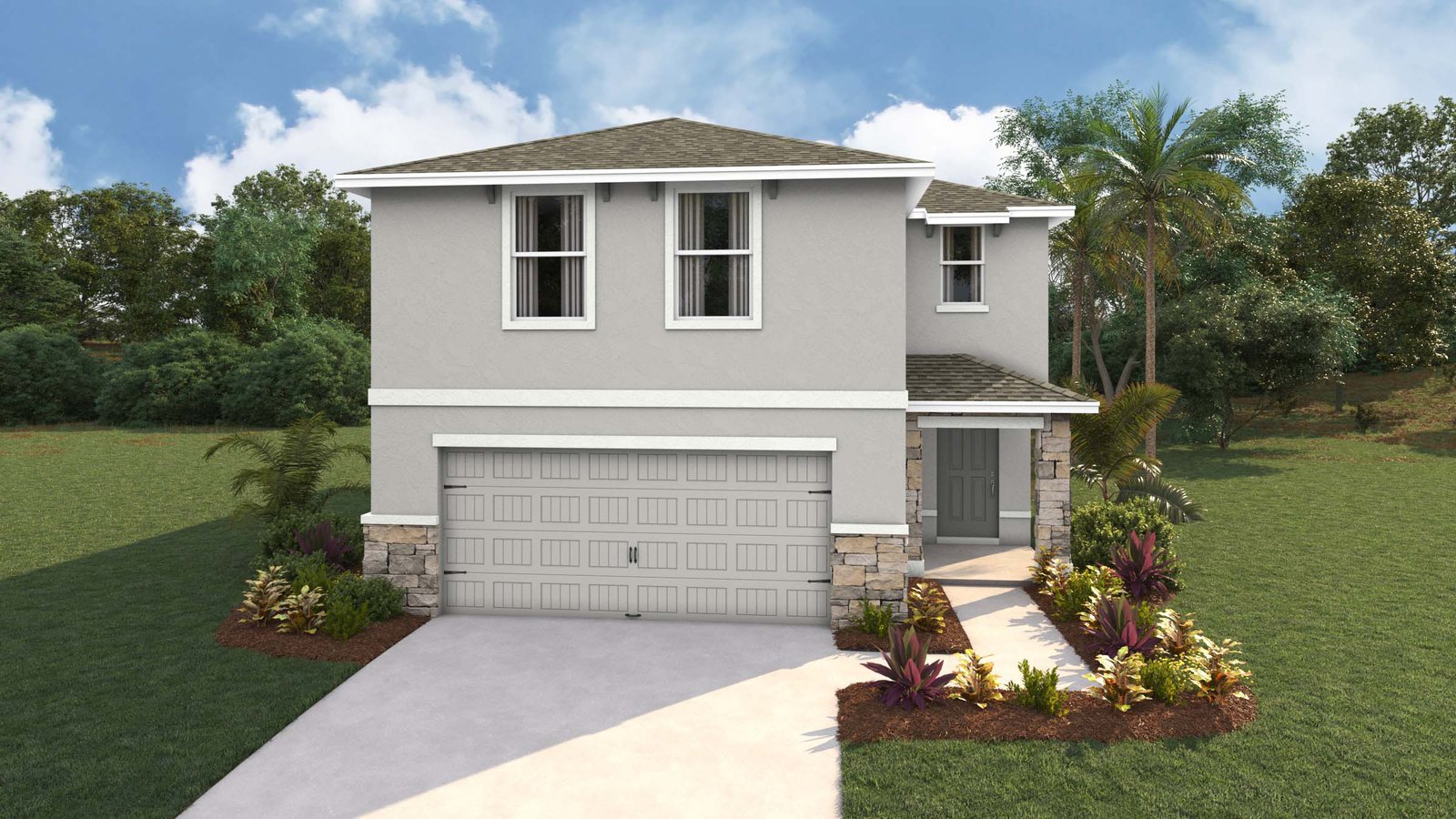 Elston plan — new construction home in Tartan Farms