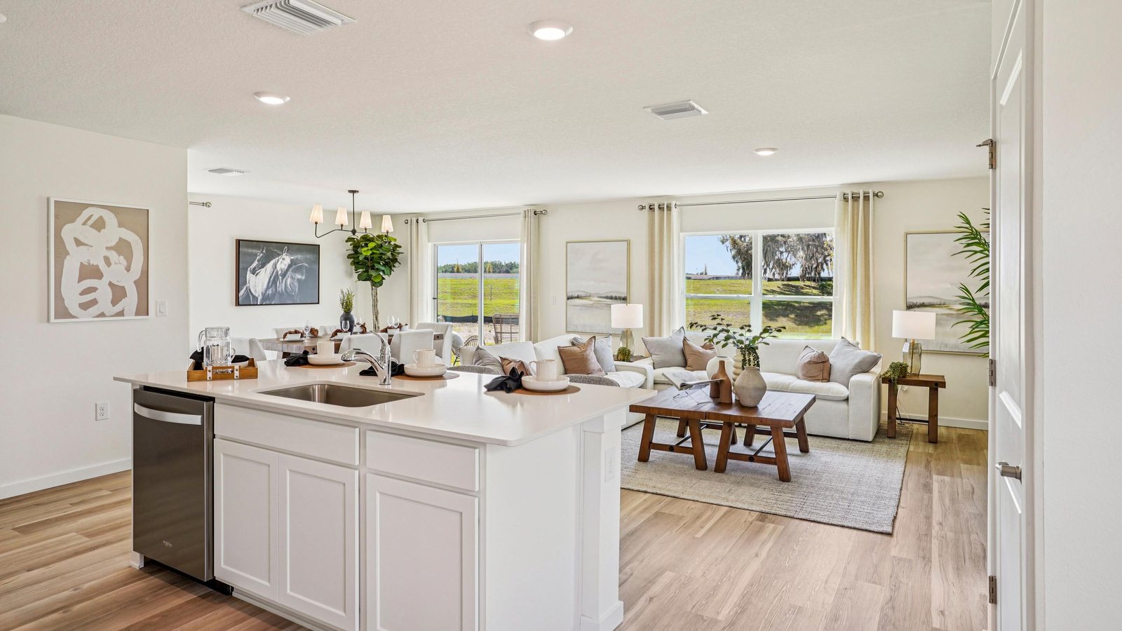 Elston plan — new construction home in Tartan Farms
