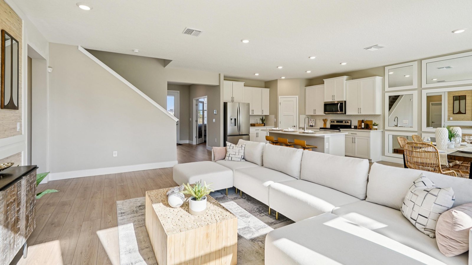 Coral plan — new construction home in Buchanan Trails