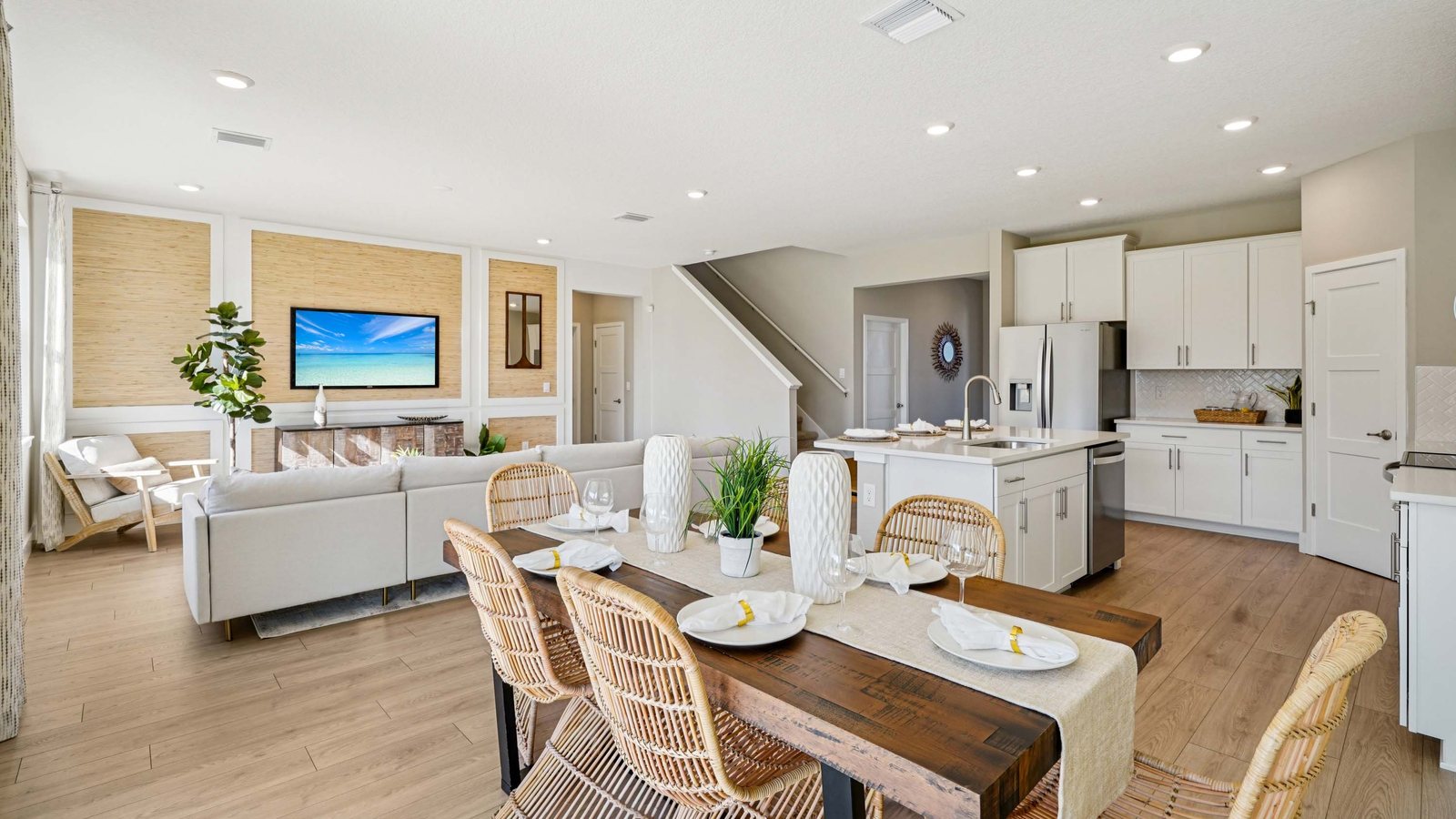 Coral plan — new construction home in Buchanan Trails